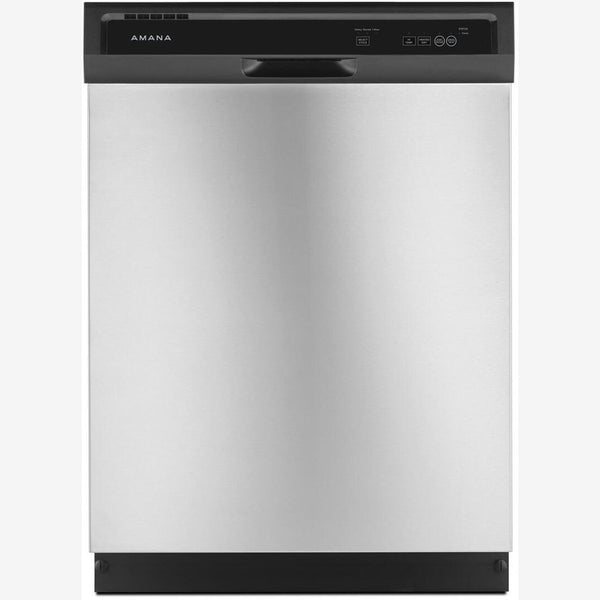 AMANA ADB1400AGS Dishwasher with Triple Filter Wash System - Stainless Steel