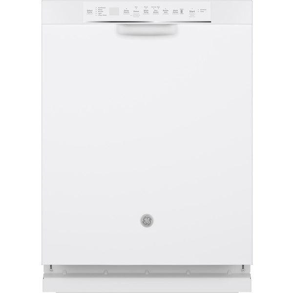 GE APPLIANCES GDF645SGNWW GE R Front Control with Stainless Steel Interior Dishwasher with Sanitize Cycle & Dry Boost