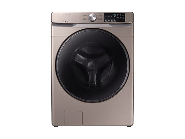 SAMSUNG WF45R6100AC 4.5 cu. ft. Front Load Washer with Steam in Champagne