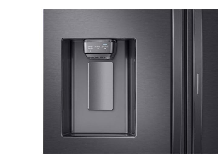 SAMSUNG RF28R7351SG 28 cu. ft. Food Showcase 4-Door French Door Refrigerator in Black Stainless Steel