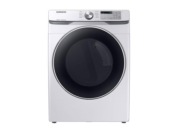 SAMSUNG DVG45T6200W 7.5 cu. ft. Gas Dryer with Steam Sanitize+ in White