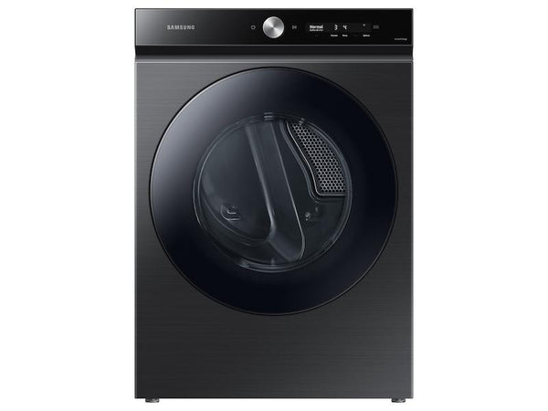SAMSUNG DVE53BB8700VA3 Bespoke 7.6 cu. ft. Ultra Capacity Electric Dryer with Super Speed Dry and AI Smart Dial in Brushed Black