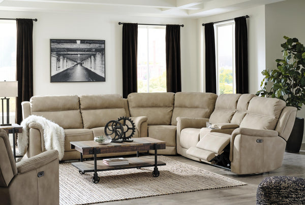 ASHLEY FURNITURE PKG008169 3-piece Sectional With Recliner