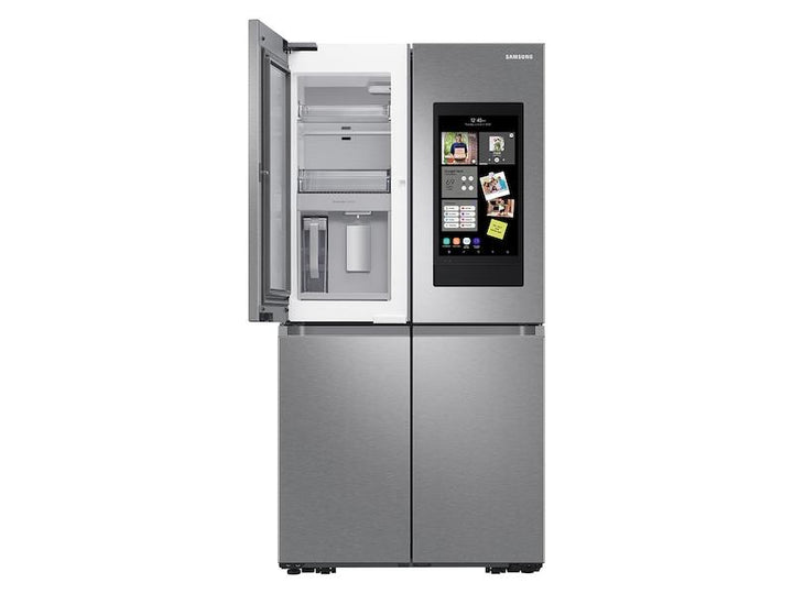 SAMSUNG RF23A9771SR 23 cu. ft. Smart Counter Depth 4-Door Flex TM refrigerator with Family Hub TM and Beverage Center in Stainless Steel