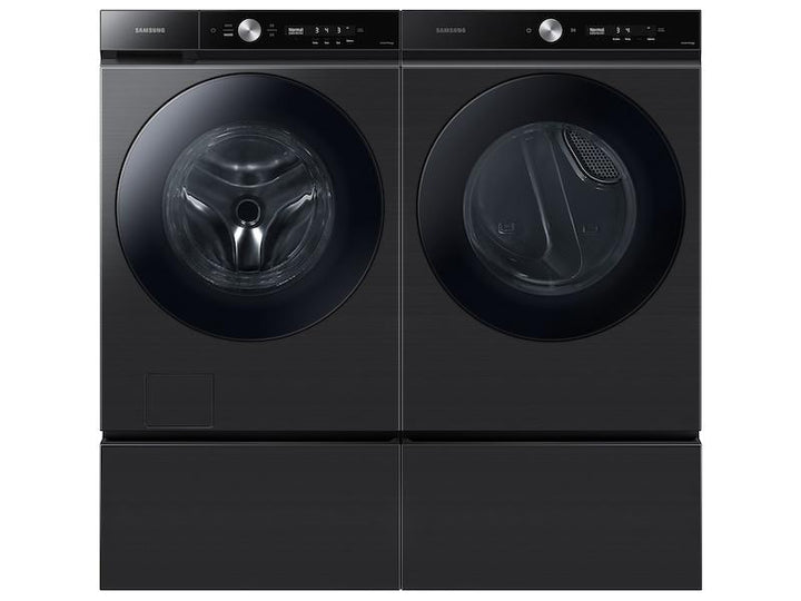 SAMSUNG DVG53BB8700VA3 Bespoke 7.6 cu. ft. Ultra Capacity Gas Dryer with Super Speed Dry and AI Smart Dial in Brushed Black