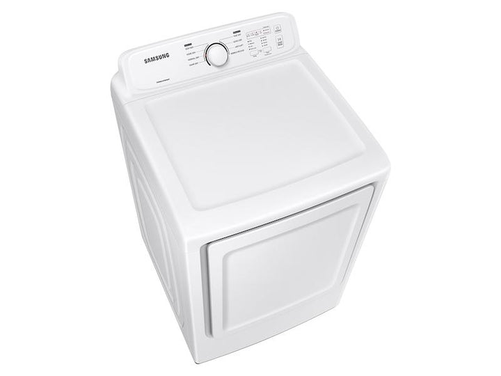 SAMSUNG DVE41A3000W 7.2 cu. ft. Electric Dryer with Sensor Dry and 8 Drying Cycles in White