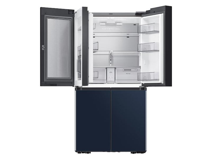SAMSUNG RF23A967541 Bespoke Counter Depth 4-Door Flex TM Refrigerator 23 cu. ft. in Navy Glass
