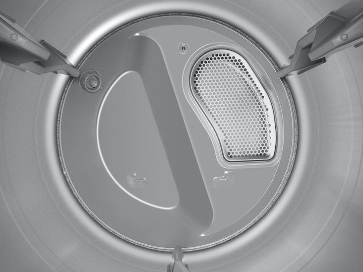SAMSUNG DVE50A8500V 7.5 cu. ft. Smart Electric Dryer with Steam Sanitize+ in Brushed Black