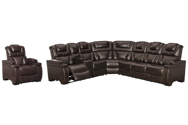 ASHLEY FURNITURE PKG007311 3-piece Sectional With Recliner