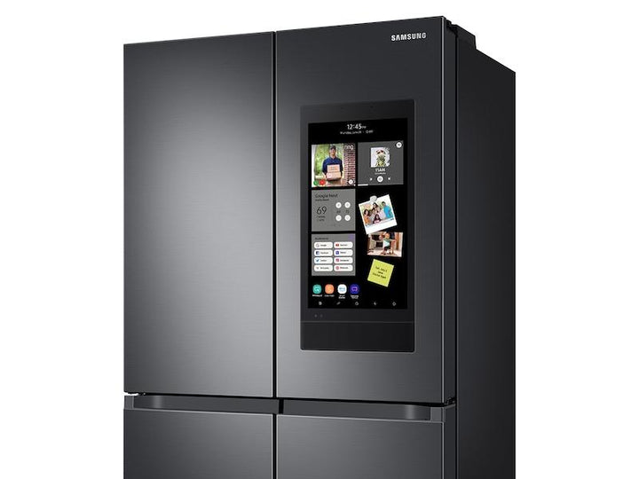 SAMSUNG RF23A9771SG 23 cu. ft. Smart Counter Depth 4-Door Flex TM refrigerator with Family Hub TM and Beverage Center in Black Stainless Steel