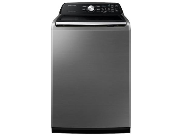 SAMSUNG WA45T3400AP 4.5 cu. ft. Capacity Top Load Washer with Active WaterJet in Platinum