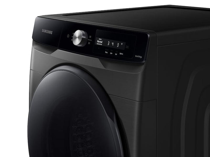 SAMSUNG WF45A6400AV 4.5 cu. ft. Large Capacity Smart Dial Front Load Washer with Super Speed Wash in Brushed Black