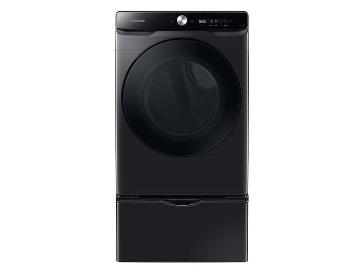 SAMSUNG DVG50A8600V 7.5 cu. ft. Smart Dial Gas Dryer with Super Speed Dry in Brushed Black