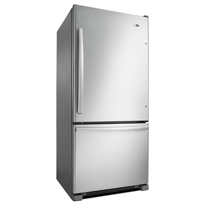 AMANA ABB1924BRM 29-inch Wide Bottom-Freezer Refrigerator with EasyFreezer TM Pull-Out Drawer - 18 cu. ft. Capacity