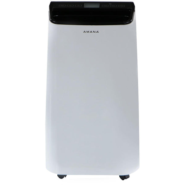 AMANA AMAP101AB2 Portable Air Conditioner with Remote Control in White/Black for Rooms up to 450-Sq. Ft.