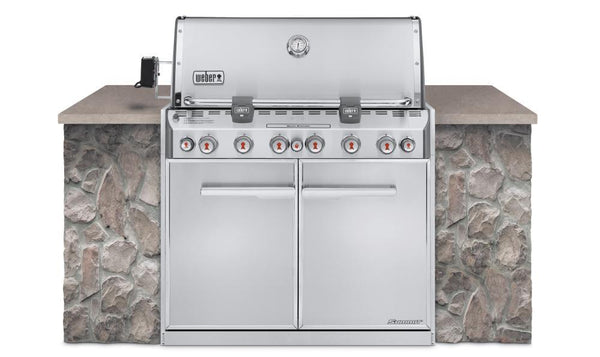 WEBER 7460001 SUMMIT R S-660 TM NATURAL GAS GRILL - STAINLESS STEEL