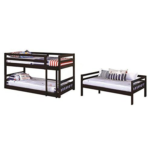 Coaster Furniture 400302 Bunk Bed, Cappuccino