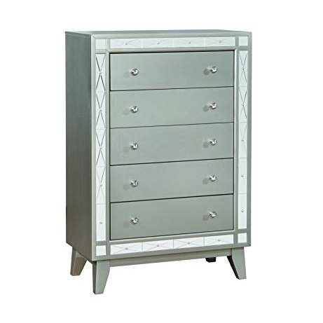 Coaster Furniture 204925 Chest, Metallic Mercury