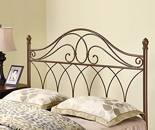 Coaster Furniture 300186QF Metal Headboard, Full/Queen, Brown