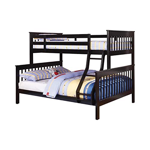 Coaster Furniture 460259 Bunk Bed, 78.5"W x 59.5"D x 60.75"H, Black