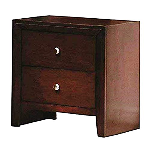 Coaster Furniture 201972 Nightstand Rich Merlot