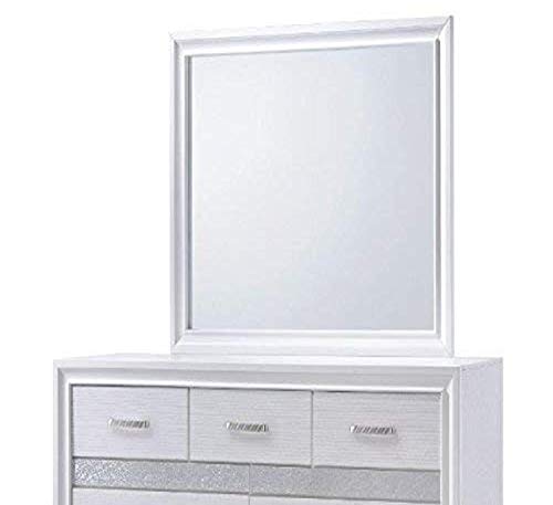 Coaster Furniture 205114 Home Furnishings Dresser Mirror, White