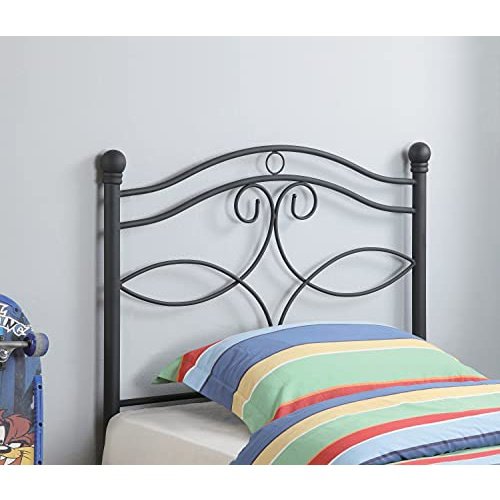 Coaster Furniture 450102T Twin Metal Headboard Matte Black