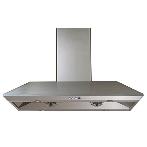 Windster Hoods R-18L36SS Residential Stainless Steel Island Range Hood, 36-Inch