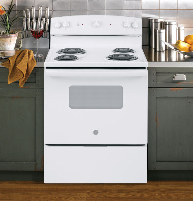 GE APPLIANCES JBS160DMWW - GE R 30" Free-Standing Electric Range