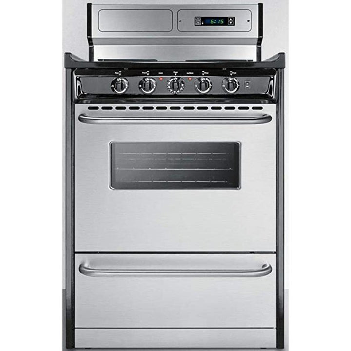 Brown Stove Works TEM630BKWY - 24" Free Standing Electric Range