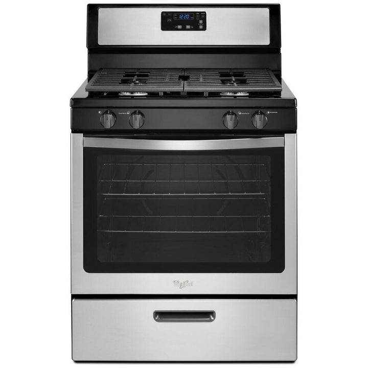 Whirlpool WFG320M0BS 30" Freestanding Gas Range in Stainless Steel