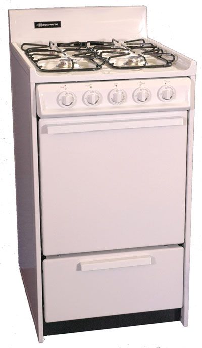 Brown Stove Works WNM1107F - 20" Free Standing Gas Range