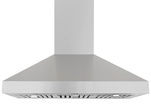 Windster Hoods RA-60TB48SS Residential Stainless Steel Wall Mount Range Hood Set, 48-Inch