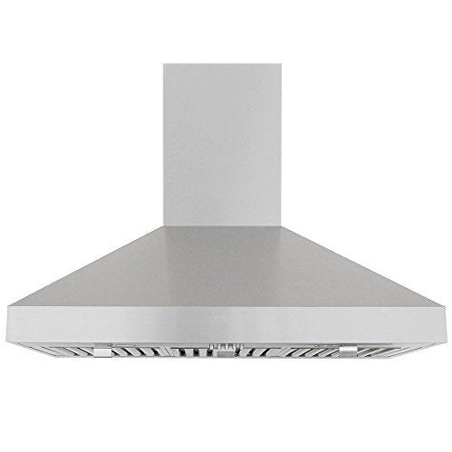 Windster Hoods RA-60TB36SS Residential Stainless Steel Wall Mount Range Hood Set, 36-Inch