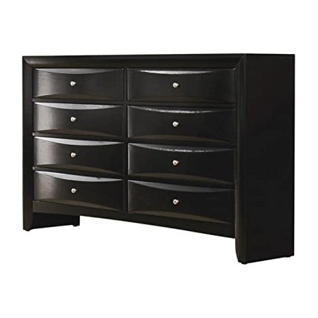 Coaster Furniture 200703 FINE FURNITURE Briana 8-Drawer Dresser Black