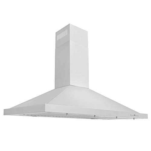 Z Line Kitchen and Bath KB-48|LA 48 in. Convertible Vent Wall Mount Range Hood in Stainless Steel KB-48
