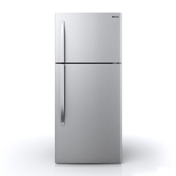 Bevoi BVIREF18SS 18 cubic Ft. Top Freezer Refrigerator in Stainless Steel