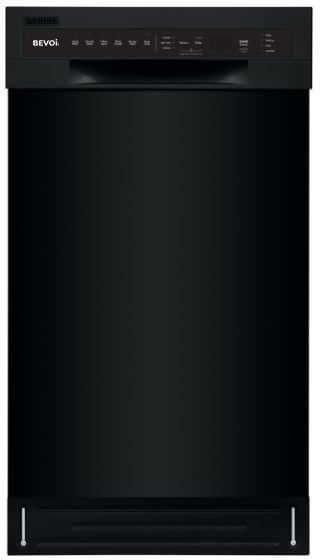 Bevoi DDV18BEVBB 18" Built-In Dishwasher in Black