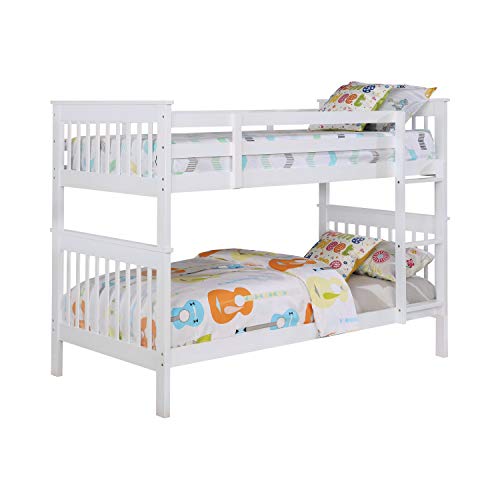 Coaster Furniture 460244N Bunk 79.50 x 44.25 x 60.75, White