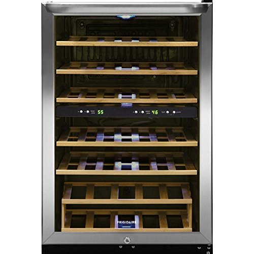 FRIGIDAIRE FFWC3822QS 38 Bottle Two-Zone Wine Cooler