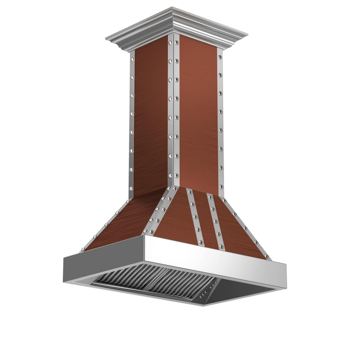 ZLINE KITCHEN AND BATH 655ICSSSS30 ZLINE 30" Designer Series Copper Island Range Hood