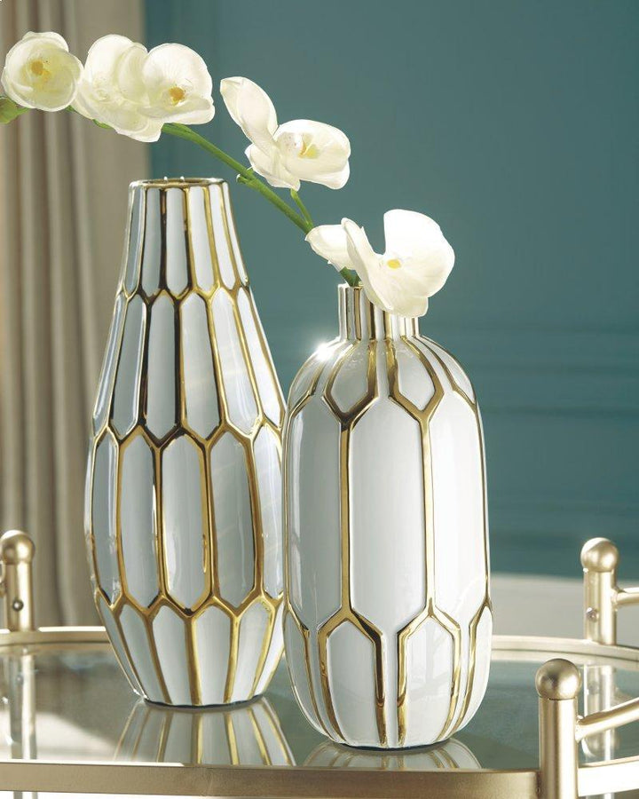 ASHLEY FURNITURE A2000135 Mohsen Vase set of 2