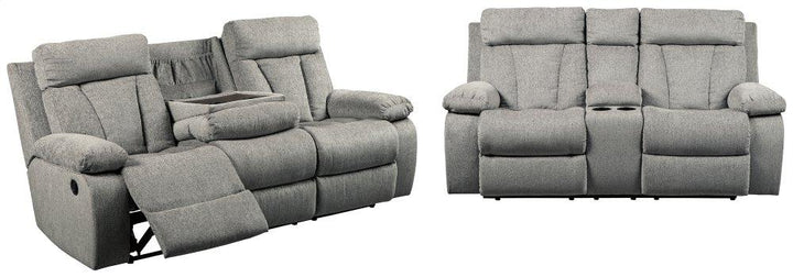 ASHLEY FURNITURE 76204U1 Mitchiner Reclining Sofa and Loveseat