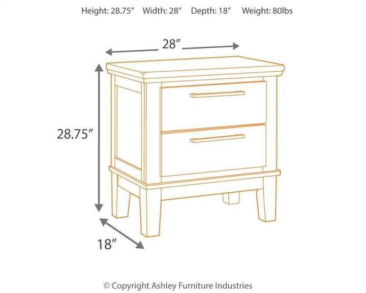 ASHLEY FURNITURE PKG005927 Queen Upholstered Panel Bed With Dresser, Chest and 2 Nightstands