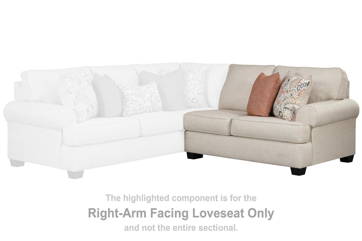 ASHLEY FURNITURE 1920256 Amici Right-arm Facing Loveseat