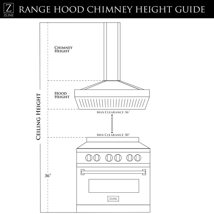 ZLINE KITCHEN AND BATH 655MR30 ZLINE Designer Series Wall Mount Range Hood in DuraSnow R Stainless Steel with Mirror Accents Size: 30 Inch