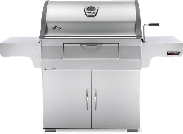 NAPOLEON BBQ PRO605CSS Charcoal Professional Cart Grill , Stainless Steel , Charcoal