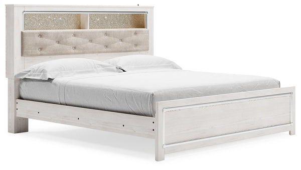 ASHLEY FURNITURE B2640B5 Altyra King Panel Bookcase Bed