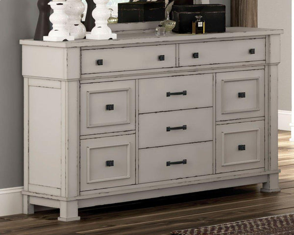 ASHLEY FURNITURE PKG006079 California King Panel Bed With Dresser