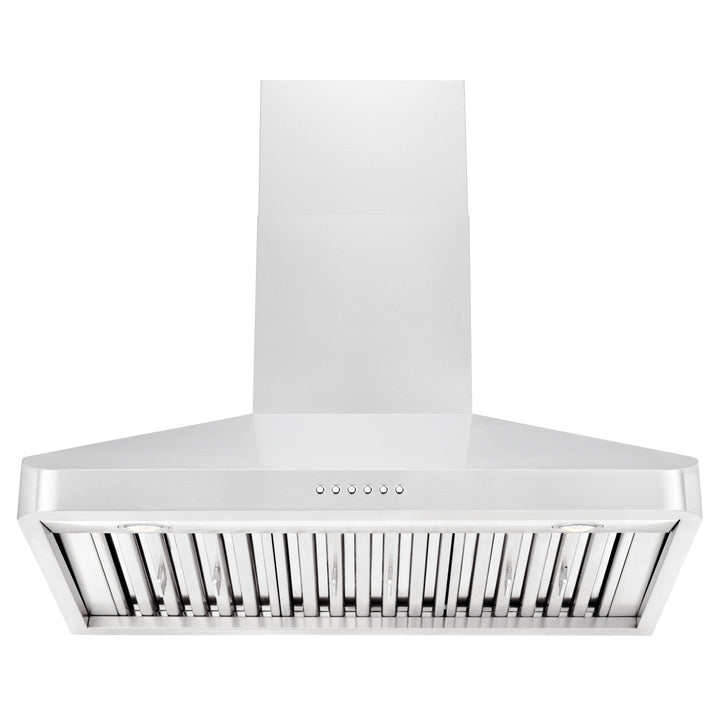 ZLINE KITCHEN AND BATH ALP100WL30 ZLINE Alpine Series Ducted Wall Mount Range Hood in Stainless Steel Size: 30 Inch